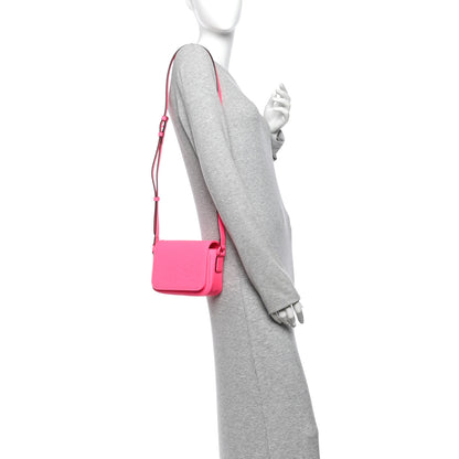 Gucci Calfskin GG Rubber effect Super Mini Bag  Pink 2 of 11