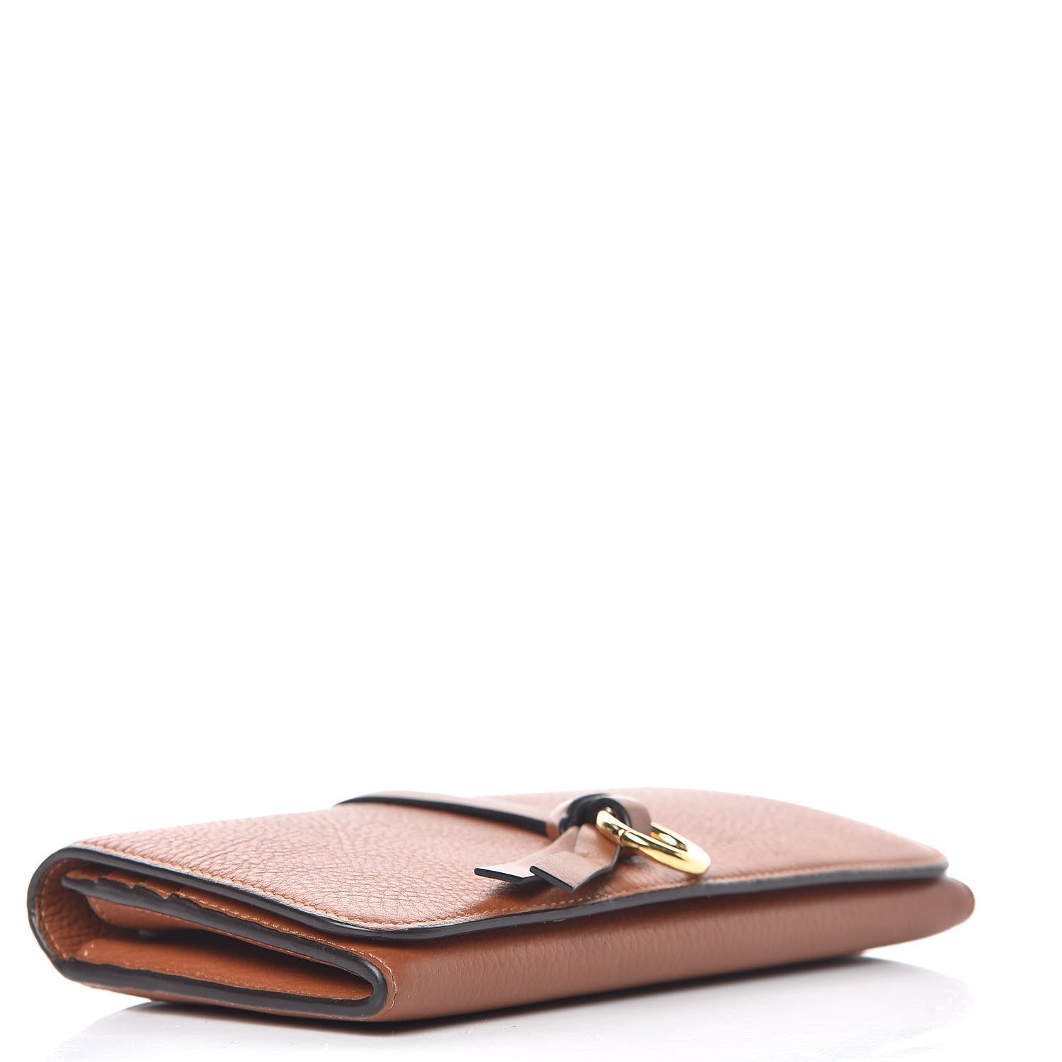 Chloe Calfskin Alphabet Long Wallet Brown 4 of 12