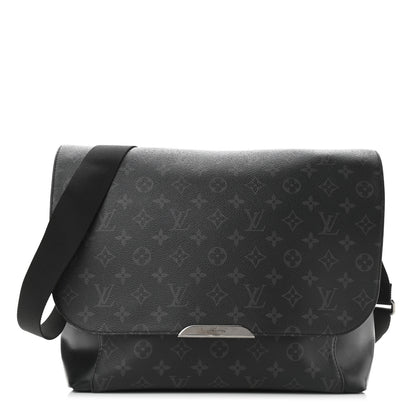 Louis Vuitton Monogram Eclipse Explorer MM Black 1 of 13