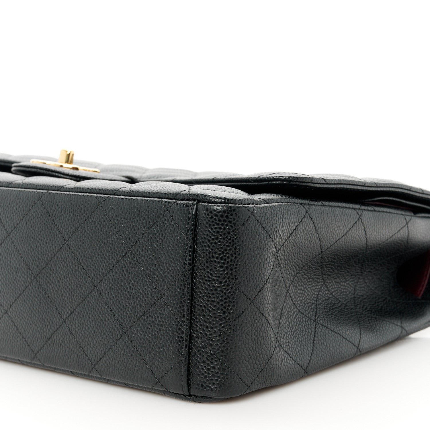 Chanel Caviar Quilted Maxi Double Flap Black 11 of 12