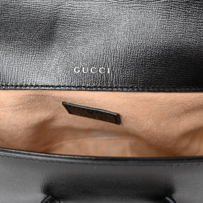 Gucci Azalea Calfskin Small Horsebit 1955 Chain Shoulder Bag Black 6 of 10