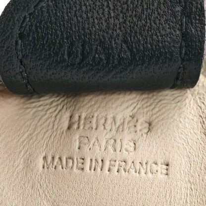 Hermes Milo Lambskin Grigri Rodeo Horse Bag Charm PM Craie Mauve Pale Vert Cypress 3 of 4