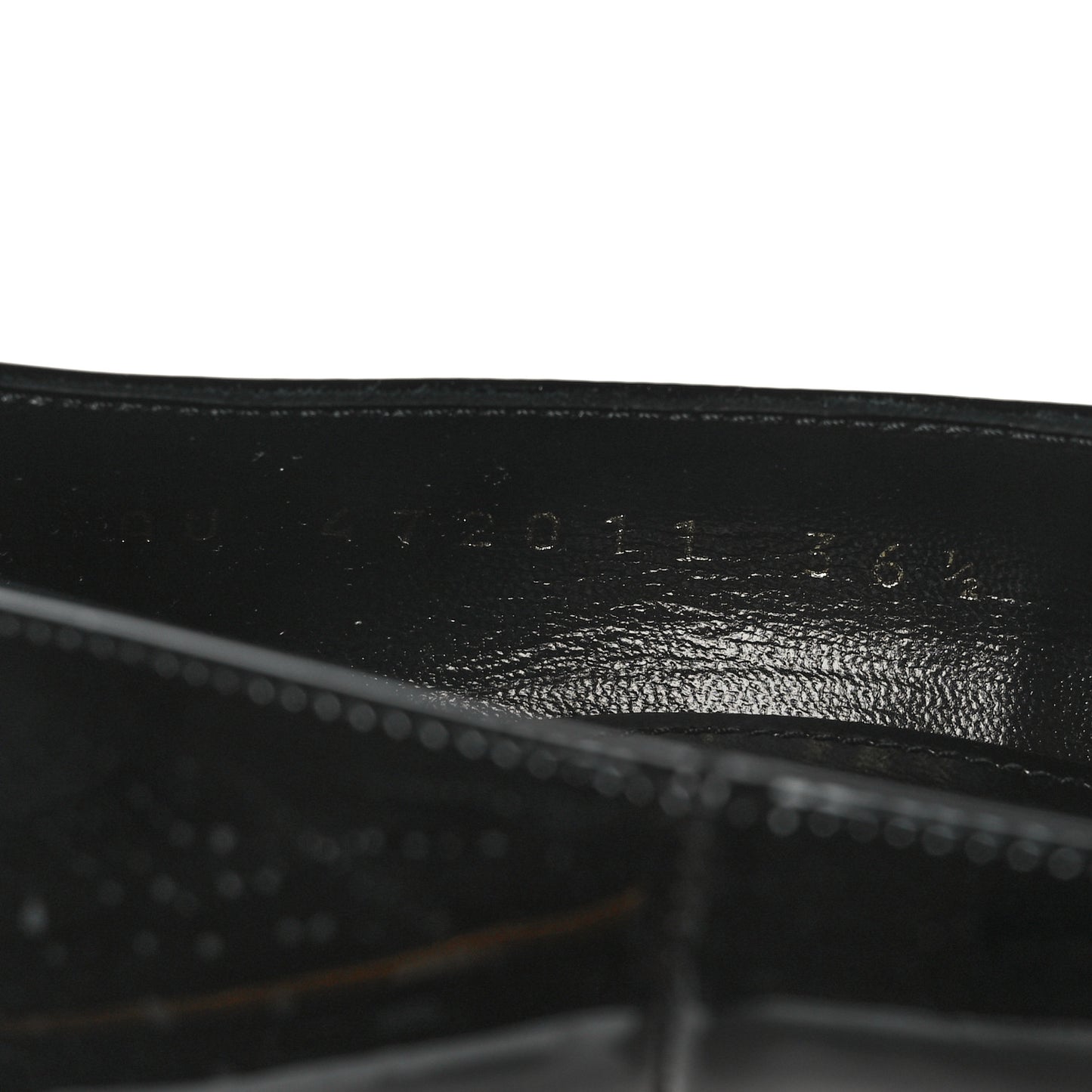 Patent Opyum 110 Pumps 36.5 Black Gold