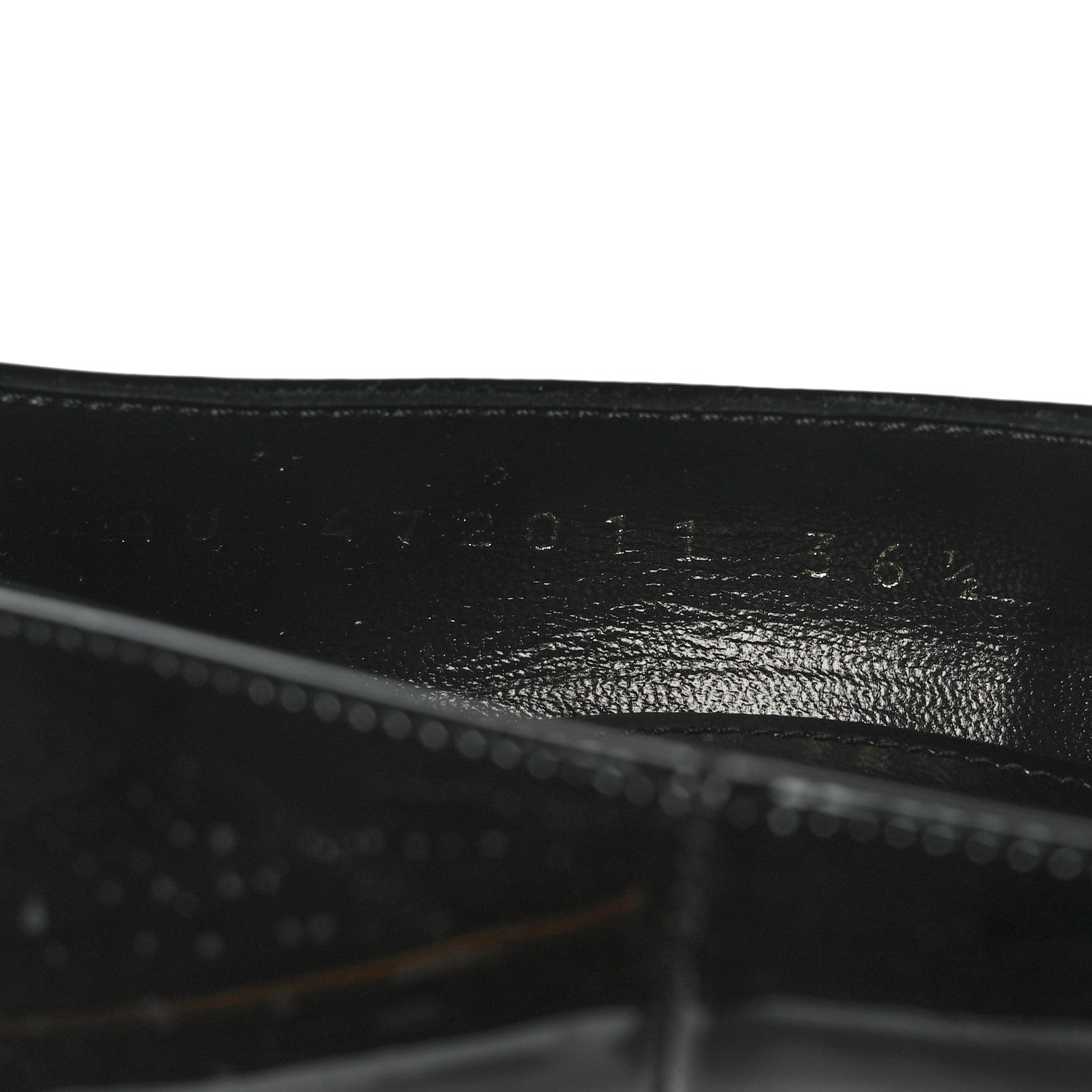 Saint Laurent Patent Opyum 110 Pumps 36.5 Black Gold 6 of 8