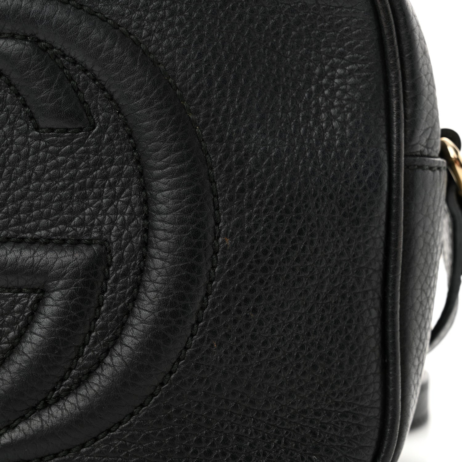 Gucci Pebbled Calfskin Small Soho Disco Bag Black 15 of 18
