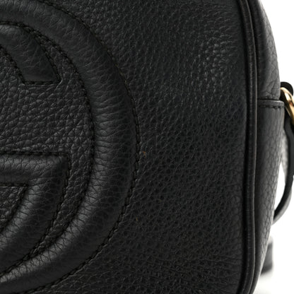 Gucci Pebbled Calfskin Small Soho Disco Bag Black 15 of 18