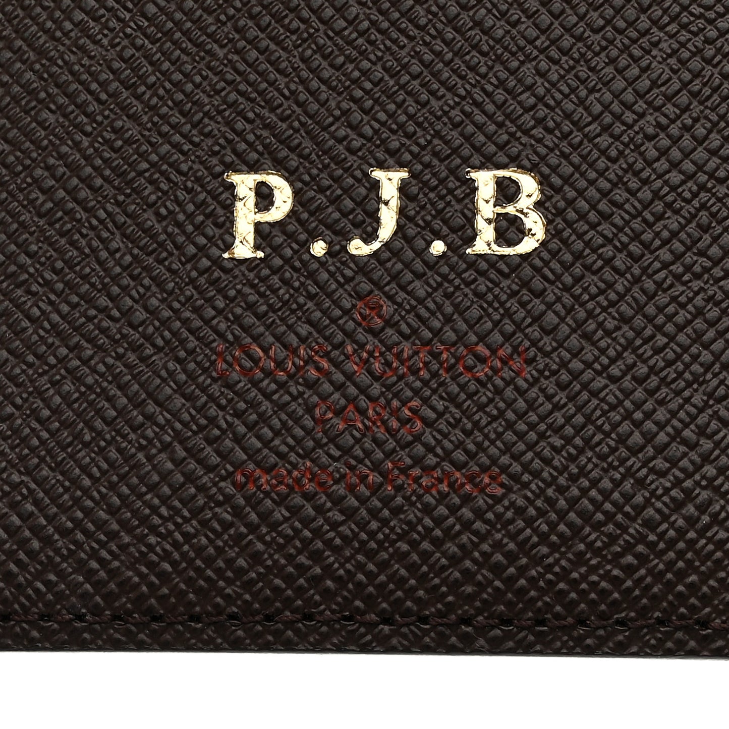 Damier Ebene Medium Ring Agenda Cover