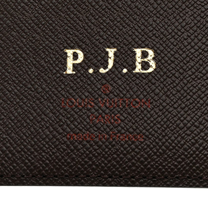 Louis Vuitton Damier Ebene Medium Ring Agenda Cover 6 of 7