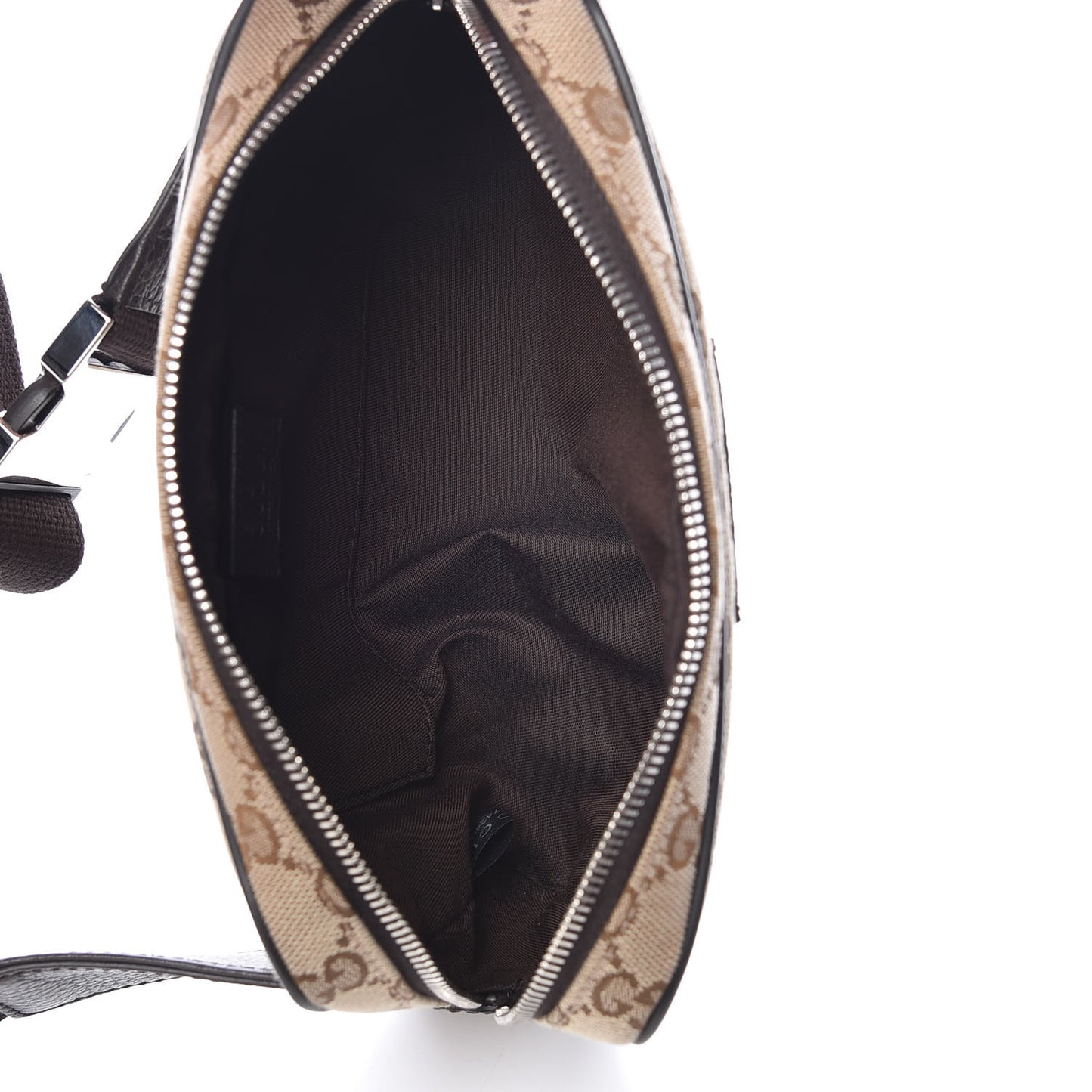 Monogram Belt Bag Dark Brown
