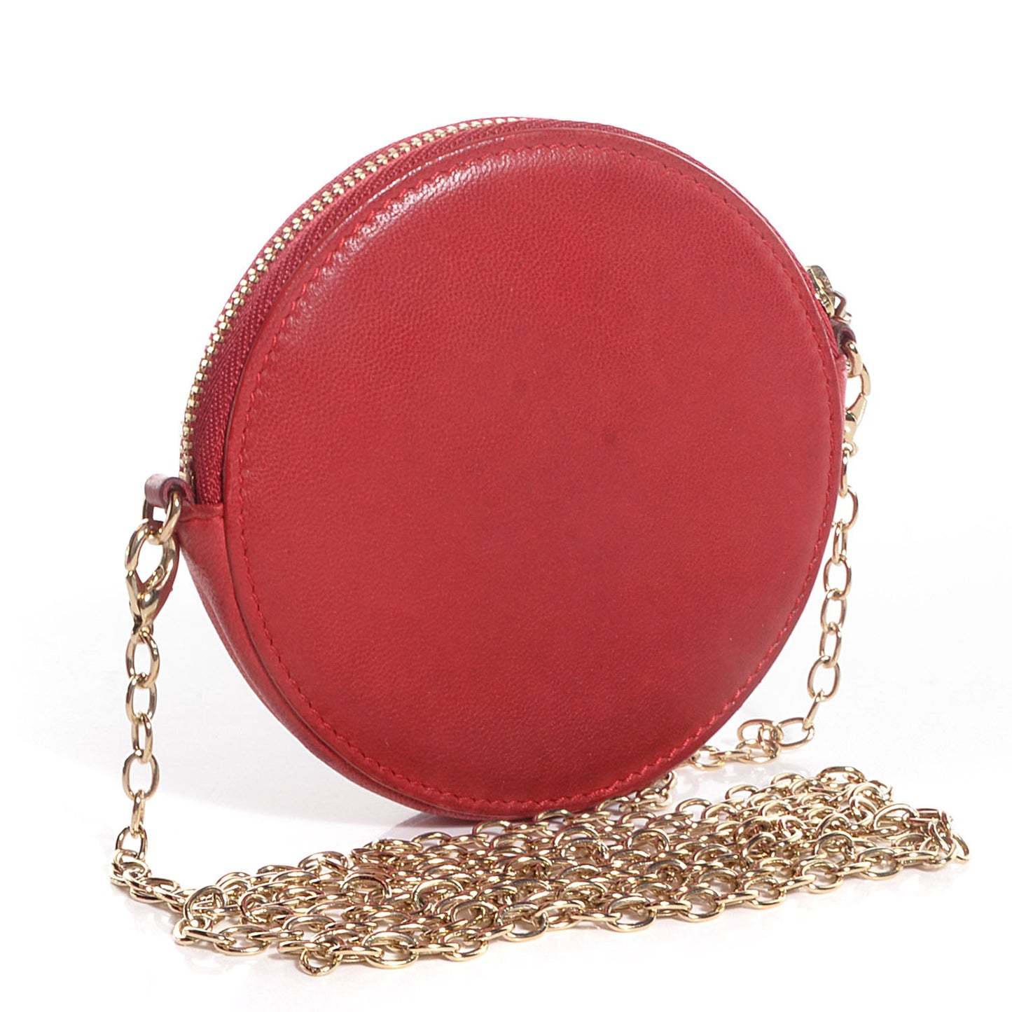 Nappa Petale Mini Crossbody Bag Red
