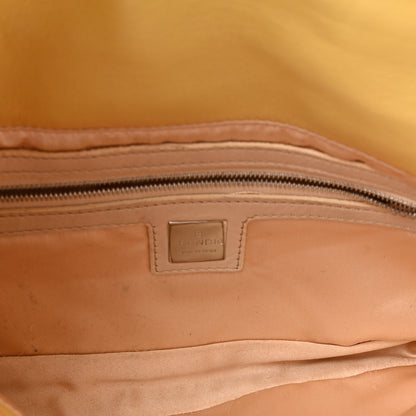 Fendi Nappa Baguette Pink Yellow 6 of 12