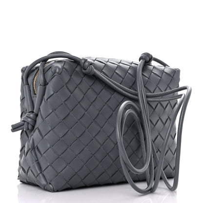 Bottega Veneta Nappa Intrecciato Small Loop Camera Bag Thunder 3 of 8