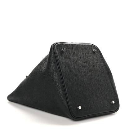 Hermes Taurillon Clemence Picotin Lock 22 MM Black 4 of 10