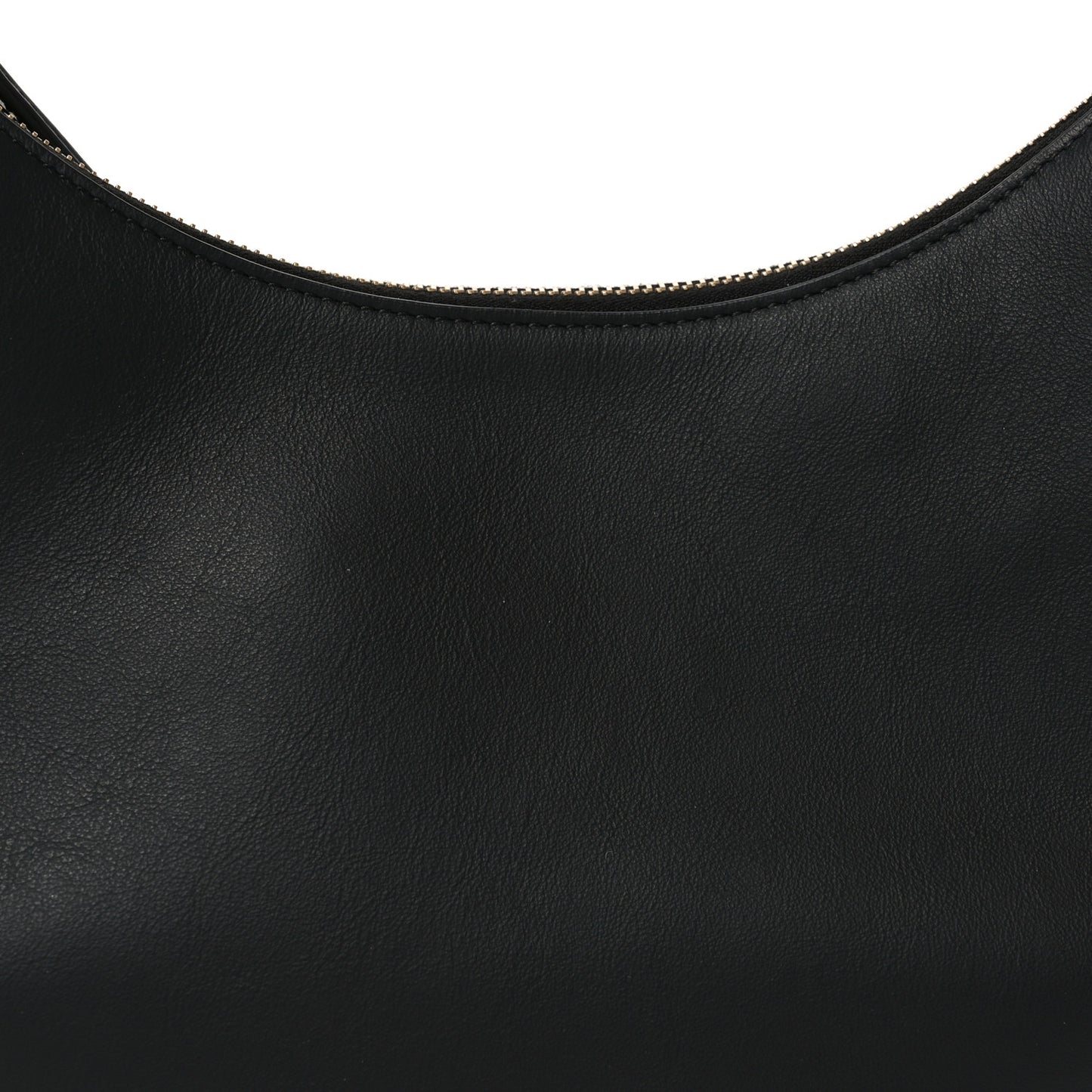 Vitello Grace Matte Small Fendigraphy Hobo Bag Black