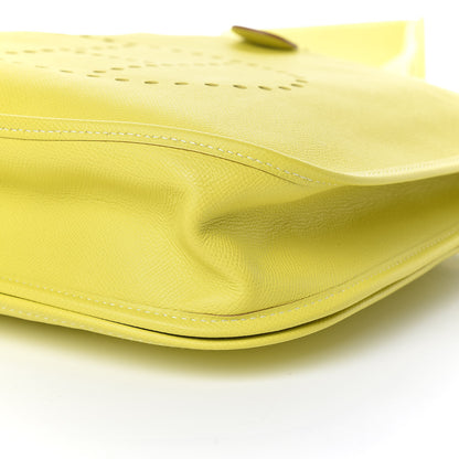Hermes Epsom Evelyne III GM Lime 10 of 11