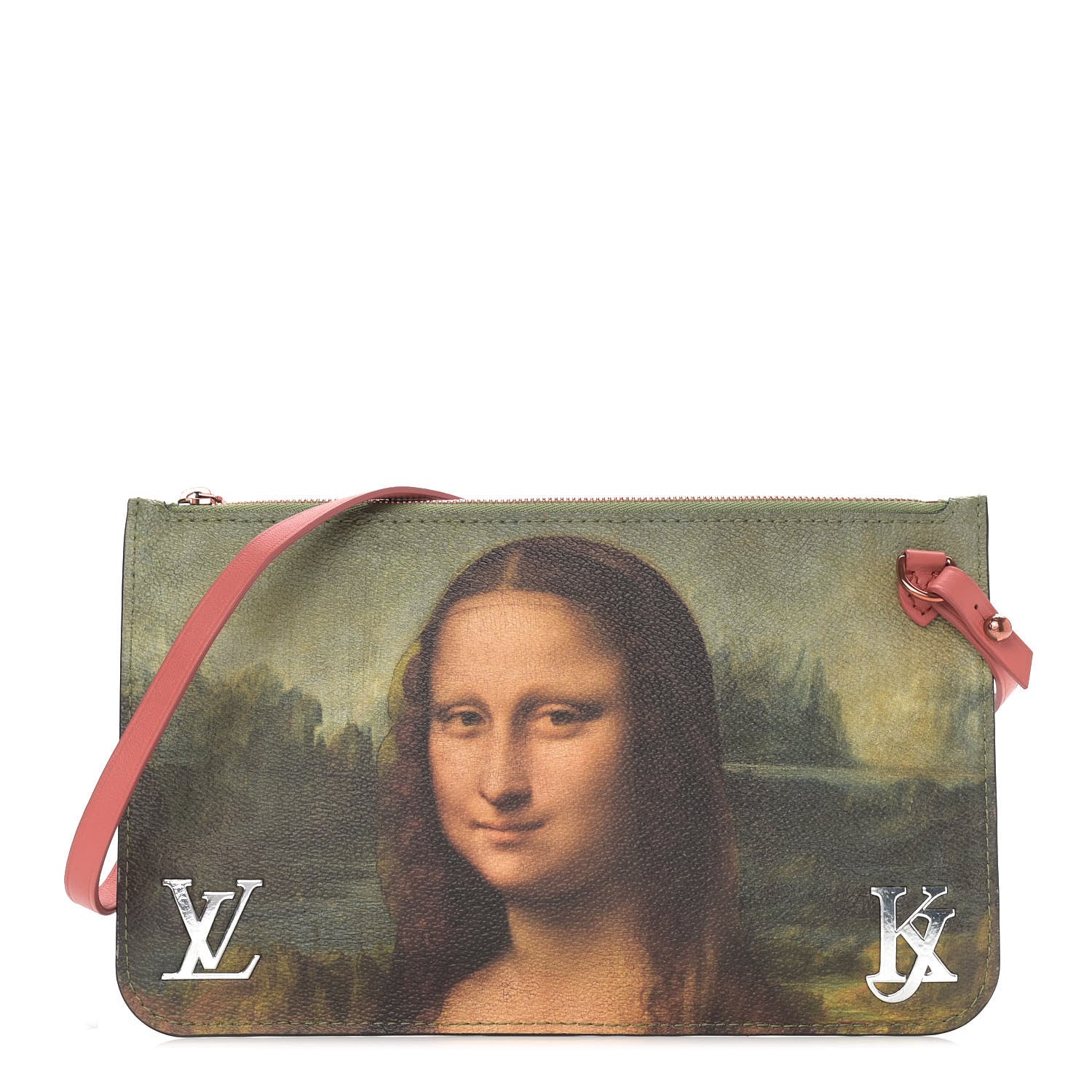 Louis Vuitton Masters Da Vinci Neverfull MM Pochette 1 of 9
