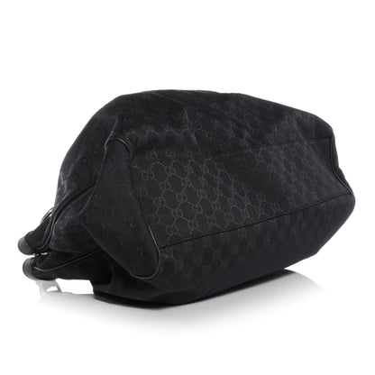 Gucci Monogram Large Sukey Tote Black 4 of 8