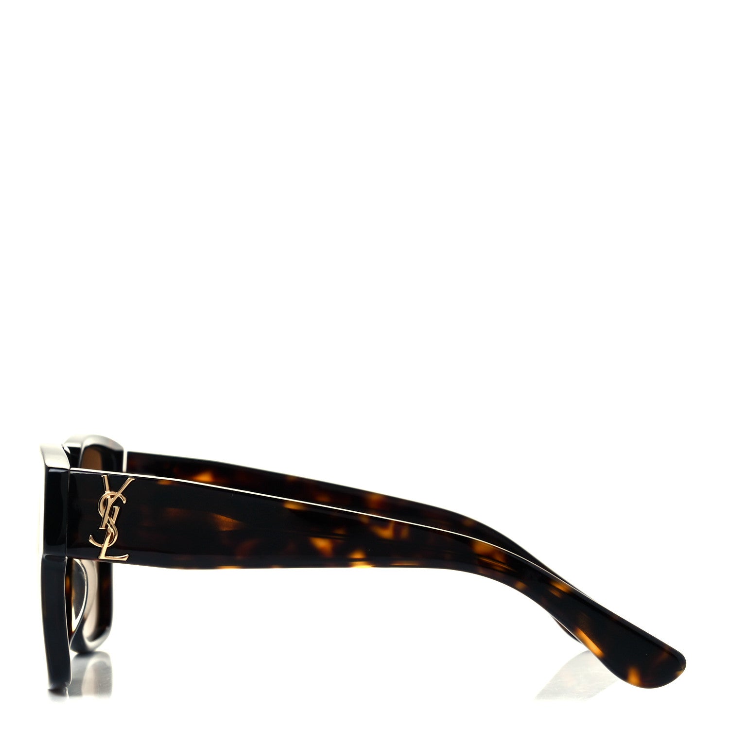 Saint Laurent Square SL M9 Sunglasses Tortoise 3 of 8