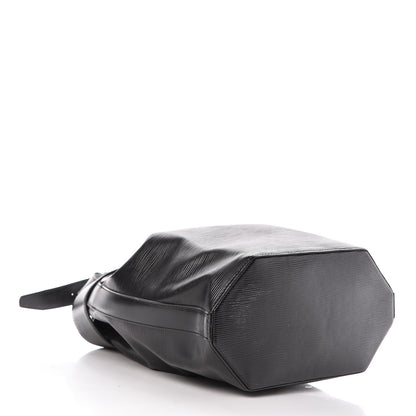 Louis Vuitton Epi Sac D'Epaule GM Black 5 of 10