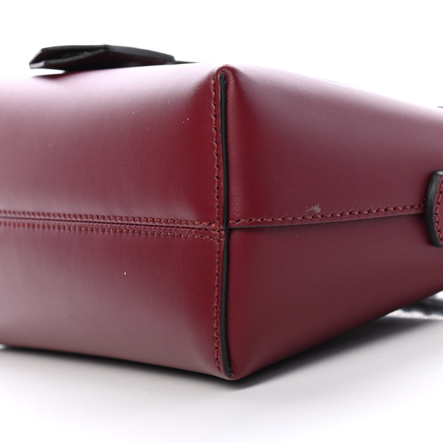 Vitello King Logo Embossed Mini By The Way Boston Bag Barolo