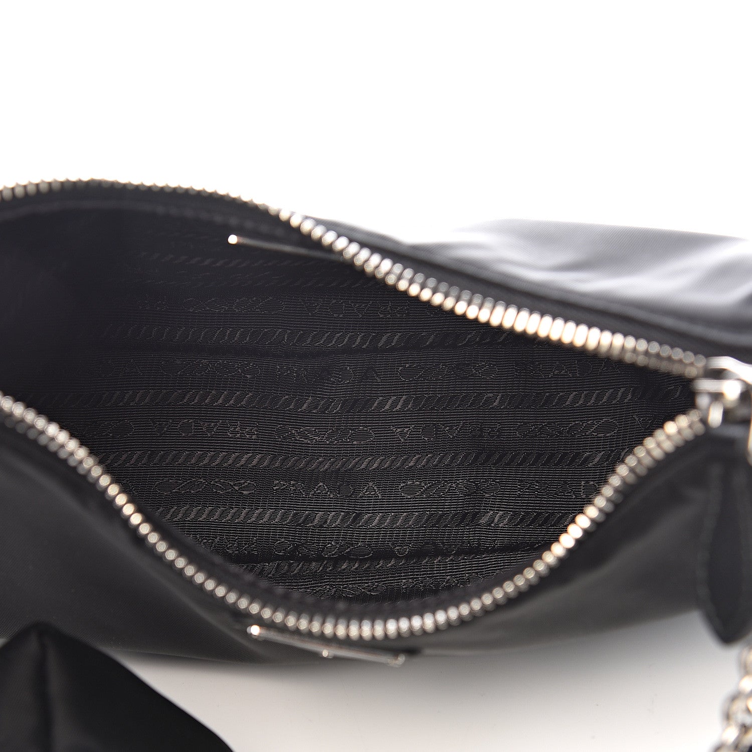 Prada Nylon Re-Edition 2005 Shoulder Bag Black 4 of 11