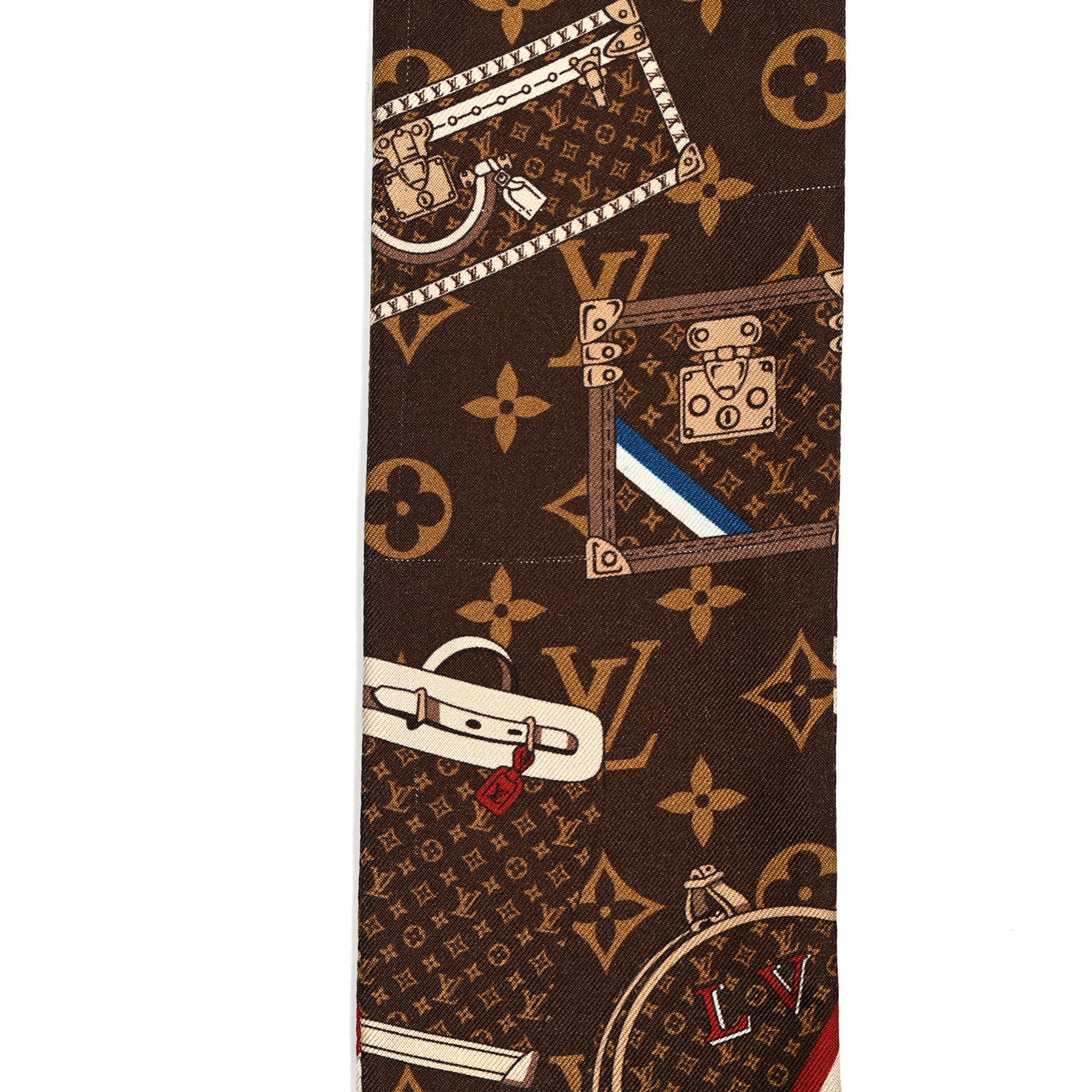 Silk Monogram Trunks Bandeau
