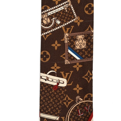 Louis Vuitton Silk Monogram Trunks Bandeau 4 of 7