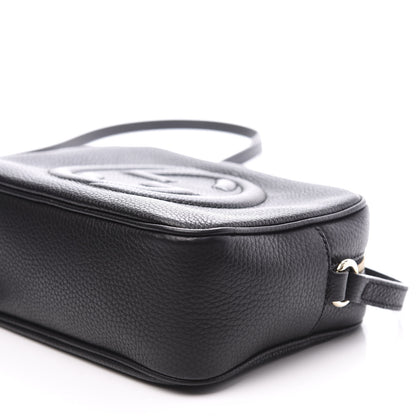 Gucci Pebbled Calfskin Small Soho Disco Bag Black 9 of 11