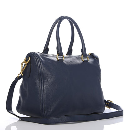Prada Vitello Phenix Bauletto Baltico 3 of 9