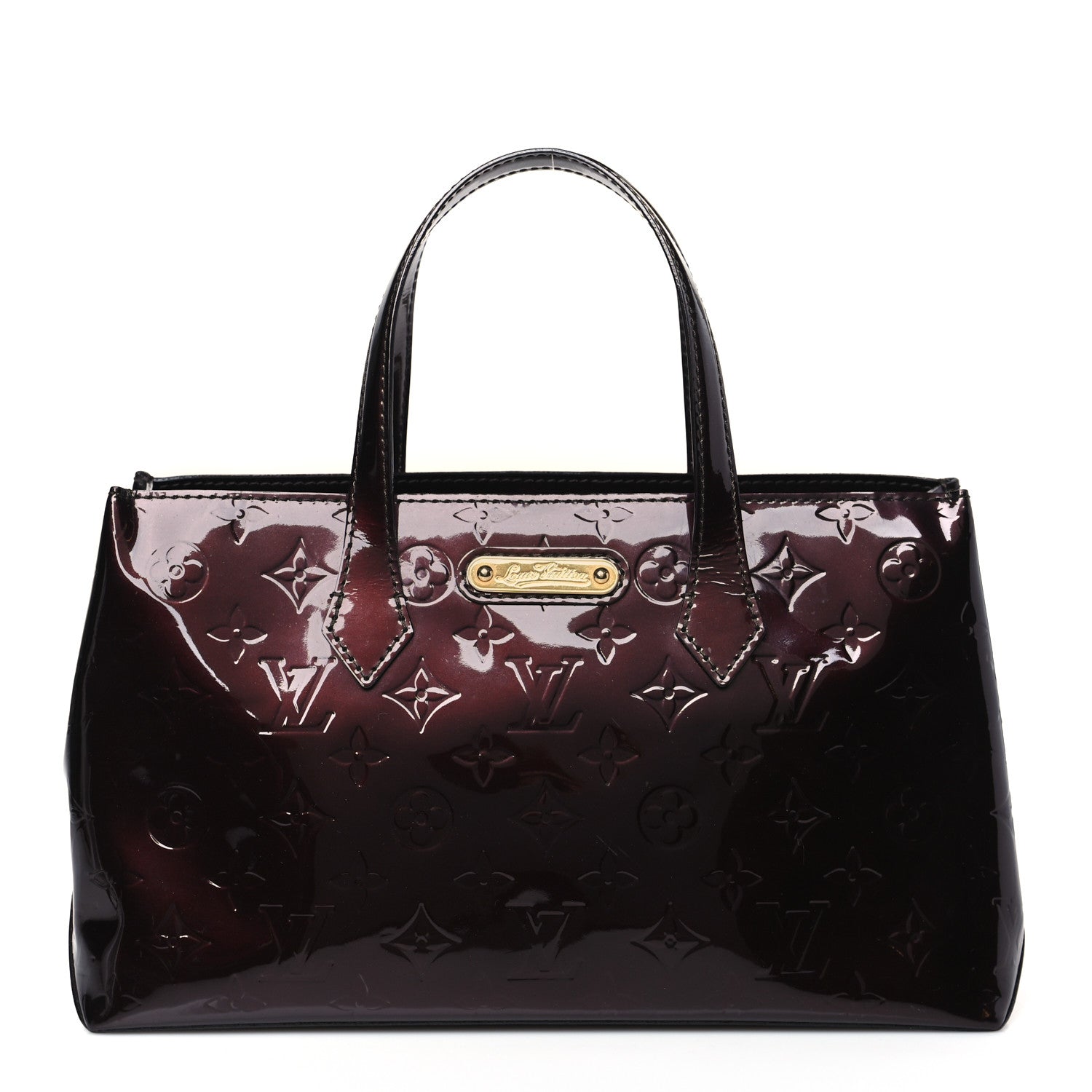Louis Vuitton Vernis Wilshire PM Amarante 1 of 8