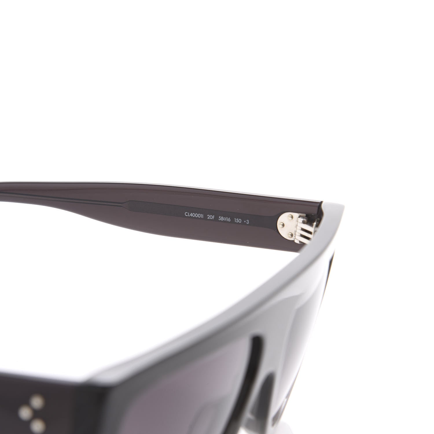 Celine Acetate Aviator Sunglasses CL400011 Grey 5 of 6