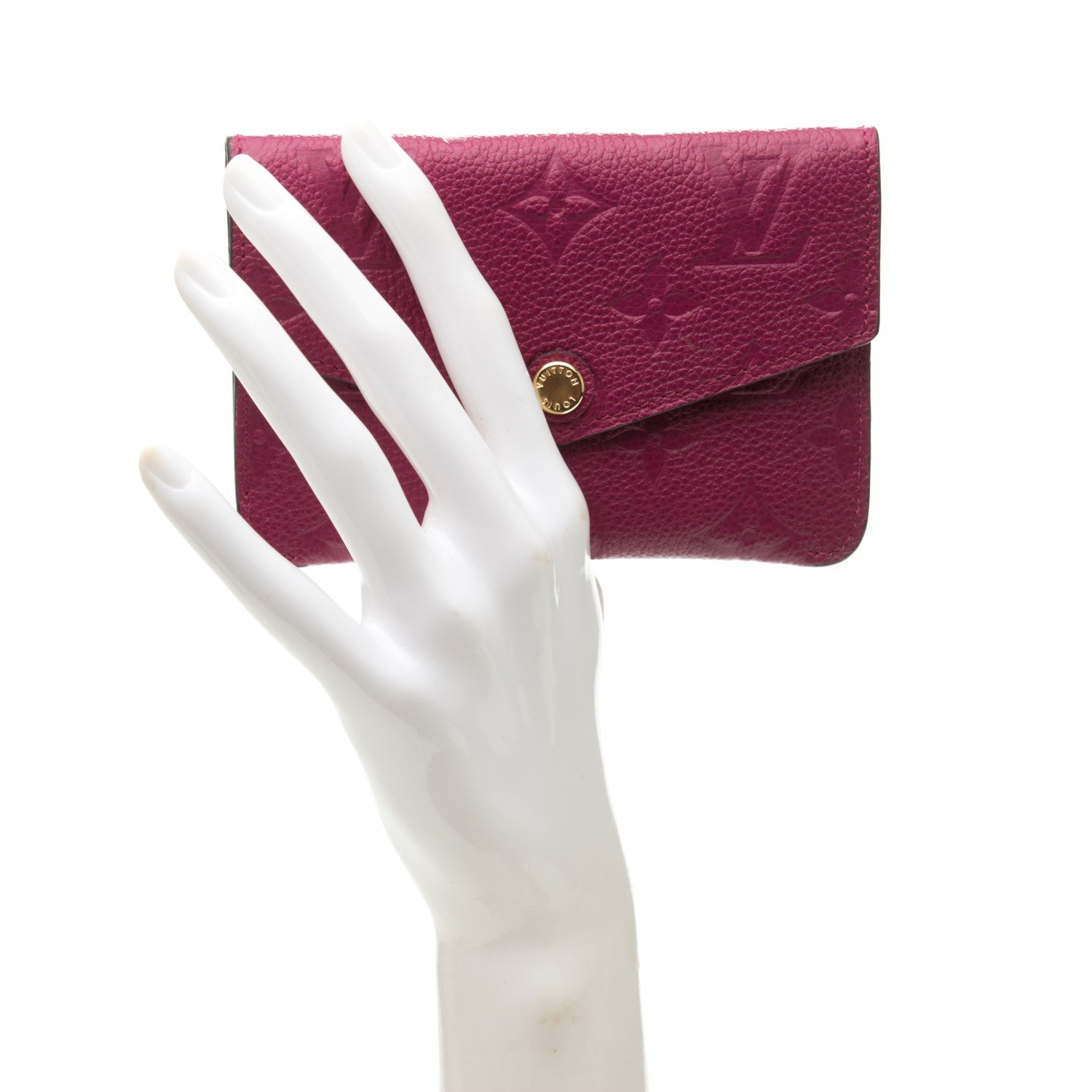 Louis Vuitton Empreinte Key Pouch Grape 2 of 7
