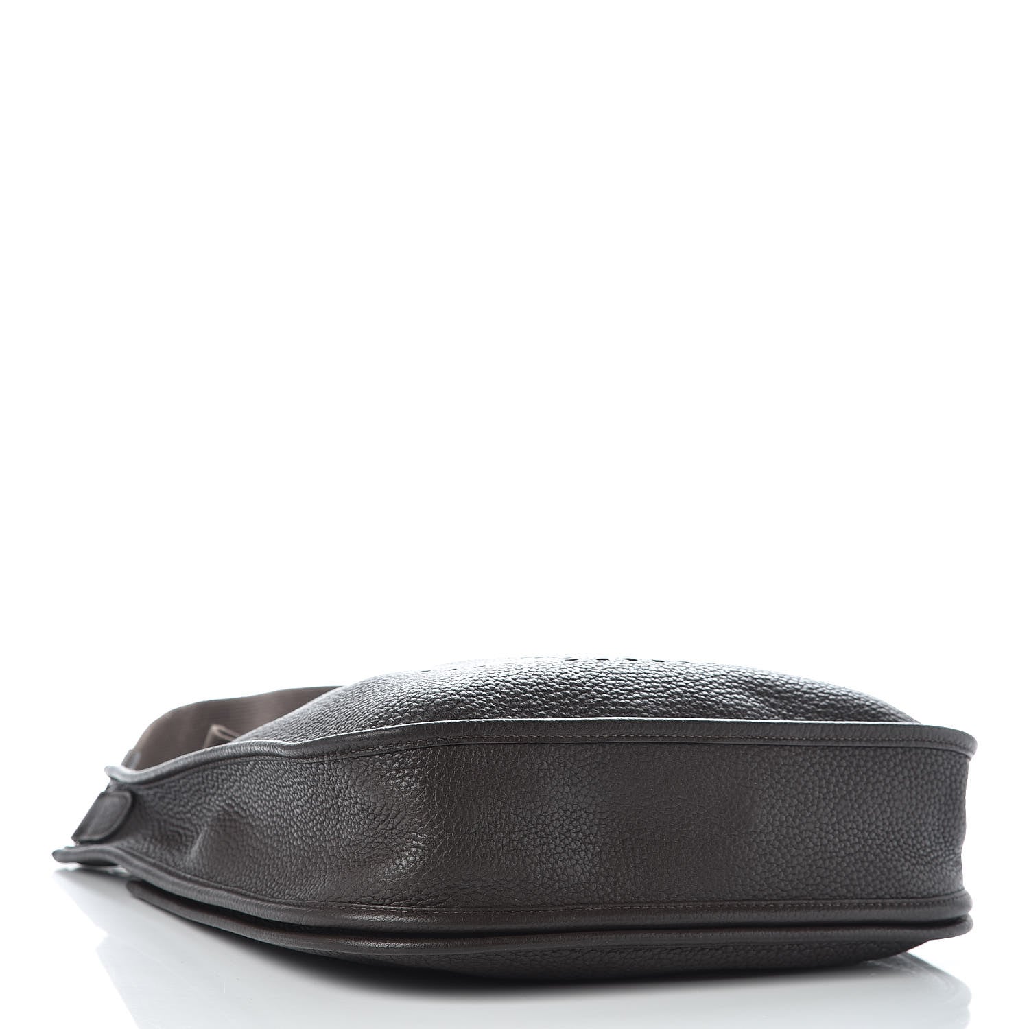 Hermes Taurillon Clemence Evelyne II PM Chocolate 4 of 12