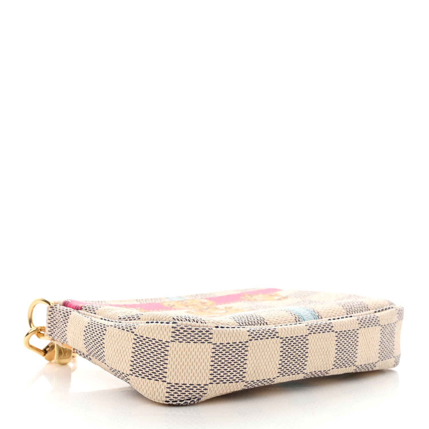 Louis Vuitton Damier Azur Summer Trunks Portofino Mini Pochette Accessories 4 of 7