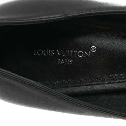 Louis Vuitton Lambskin Sparkle Pumps 36 Black 6 of 9