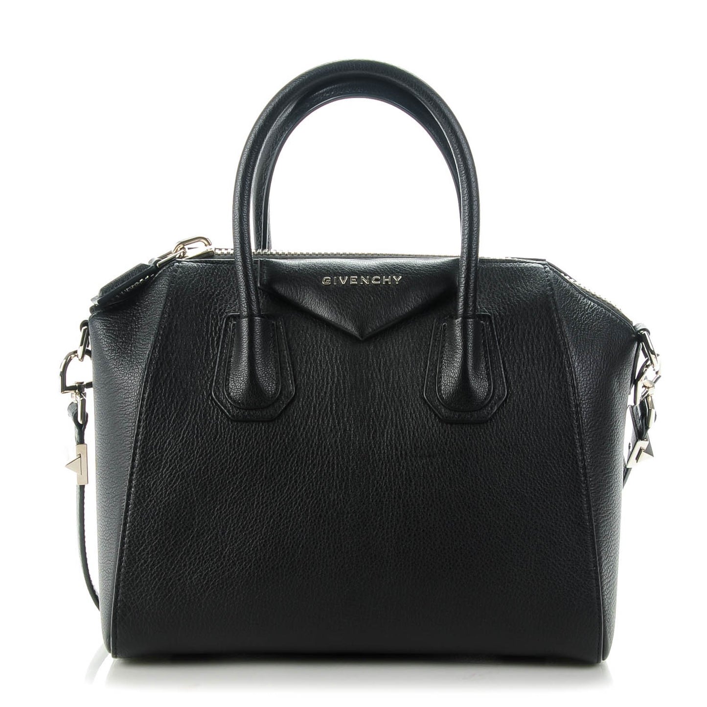 Sugar Goatskin Small Antigona Black