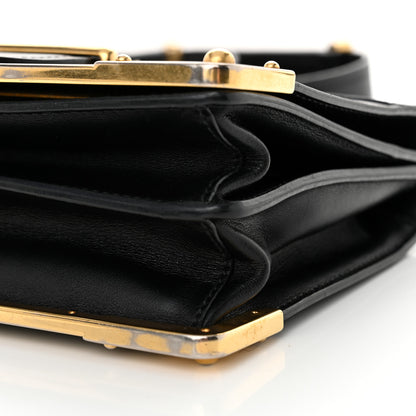 Prada City Calf Saffiano Cahier Bag Black 9 of 13