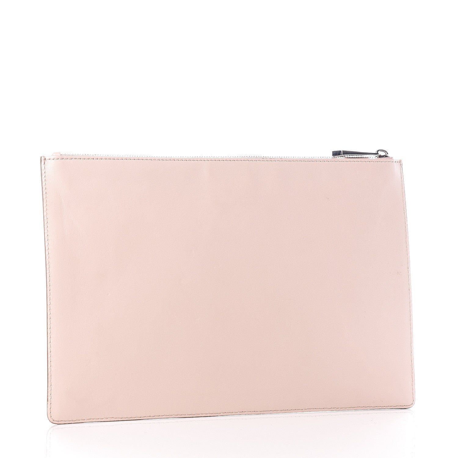 Givenchy Calfskin Logo Zip Pouch Pale Pink 2 of 9