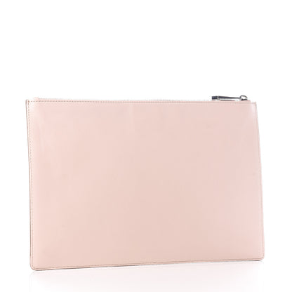 Givenchy Calfskin Logo Zip Pouch Pale Pink 2 of 9