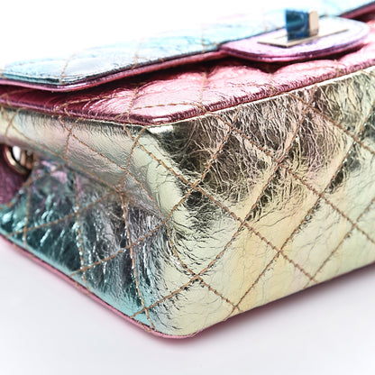 Chanel Metallic Goatskin Quilted Mini 2.55 Reissue Flap Multicolor 4 of 9