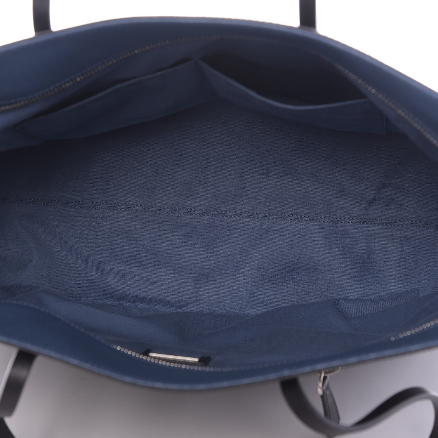 Fendi Vitello Elite Cuoio Monster Buggies Medium Roll Tote Black Multicolor Blue Cobalto 7 of 11