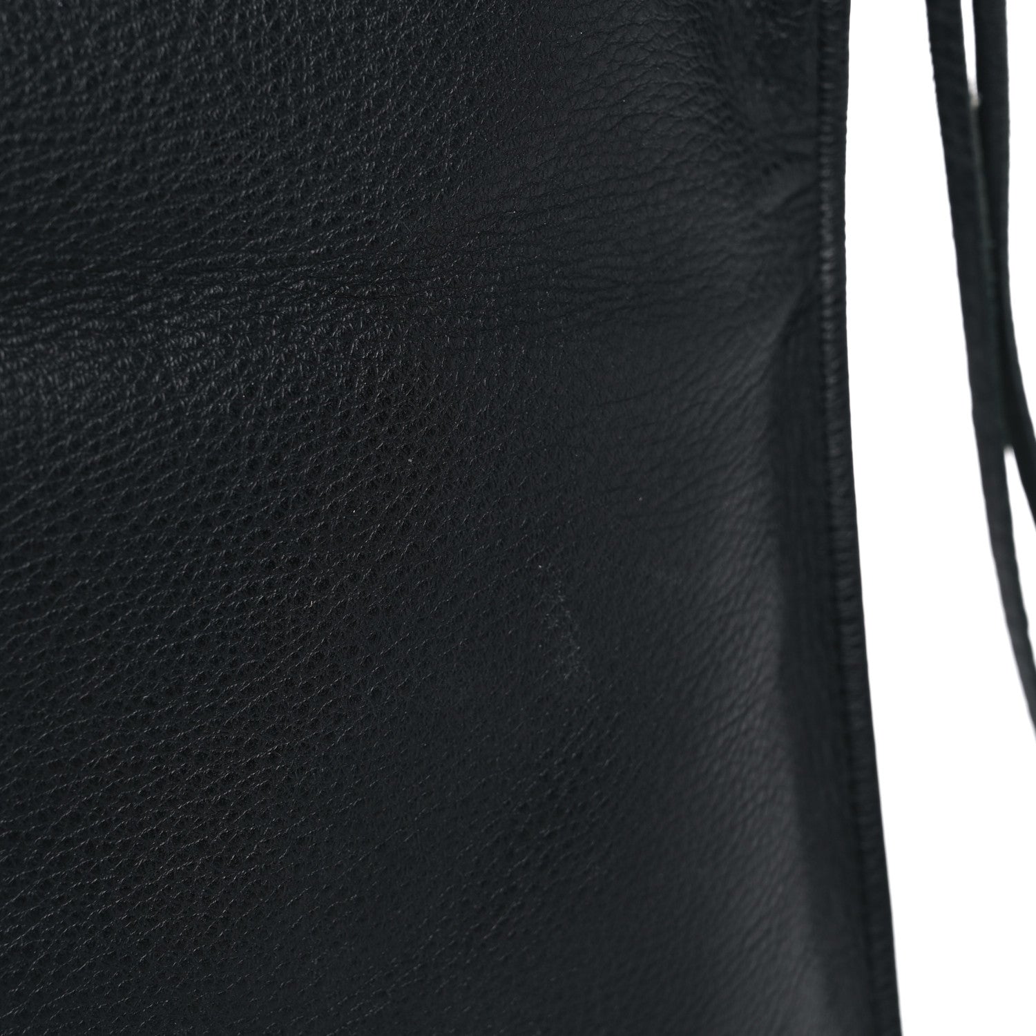 Balenciaga BALENCIAG Veau Papier Classic Silver Hardware Clutch Black 15 of 19