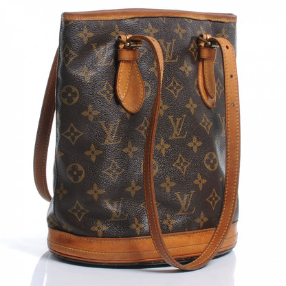 Louis Vuitton Monogram Petit Bucket 23 3 of 9