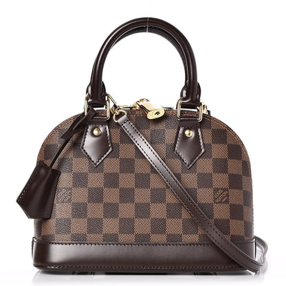 Louis Vuitton Damier Ebene Alma BB 1 of 6