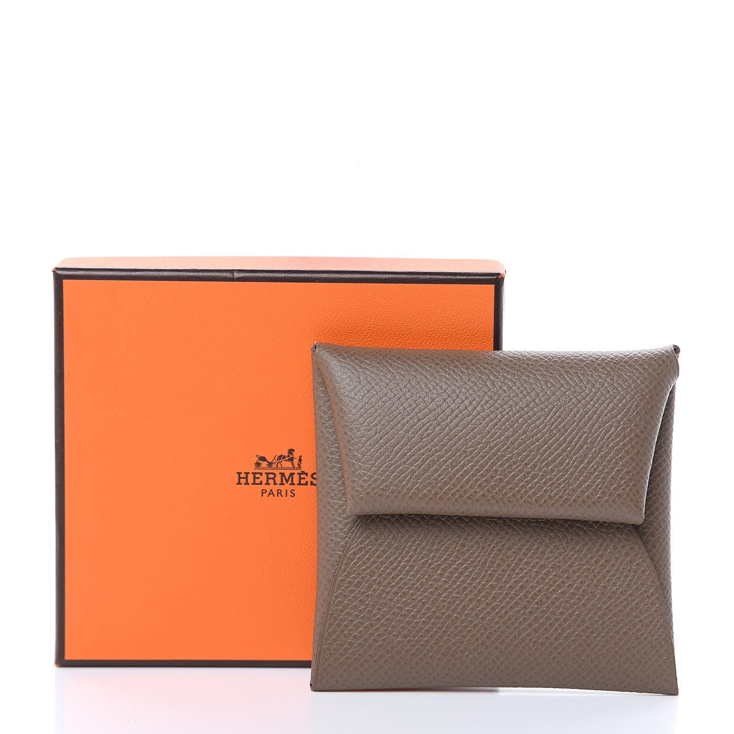 Hermes Epsom Bastia Coin Purse Etoupe 8 of 8