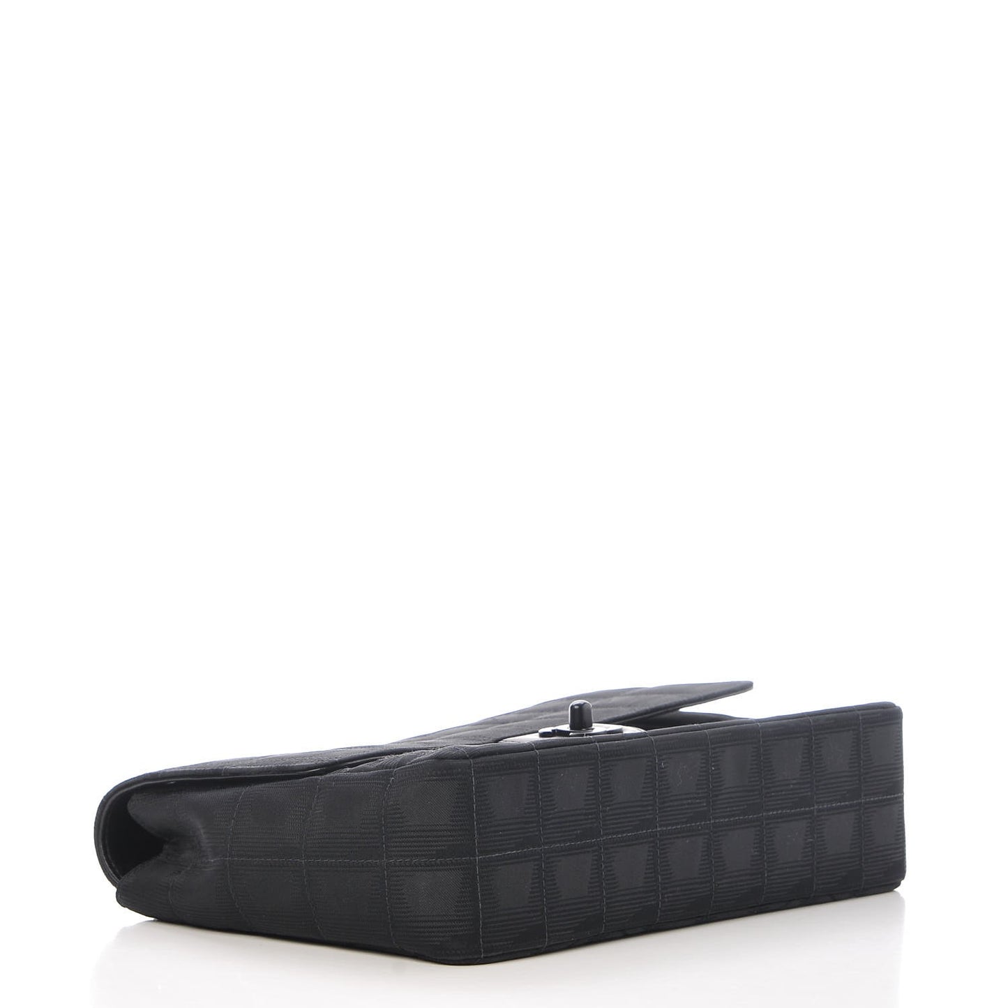 Nylon Medium Travel Flap Black