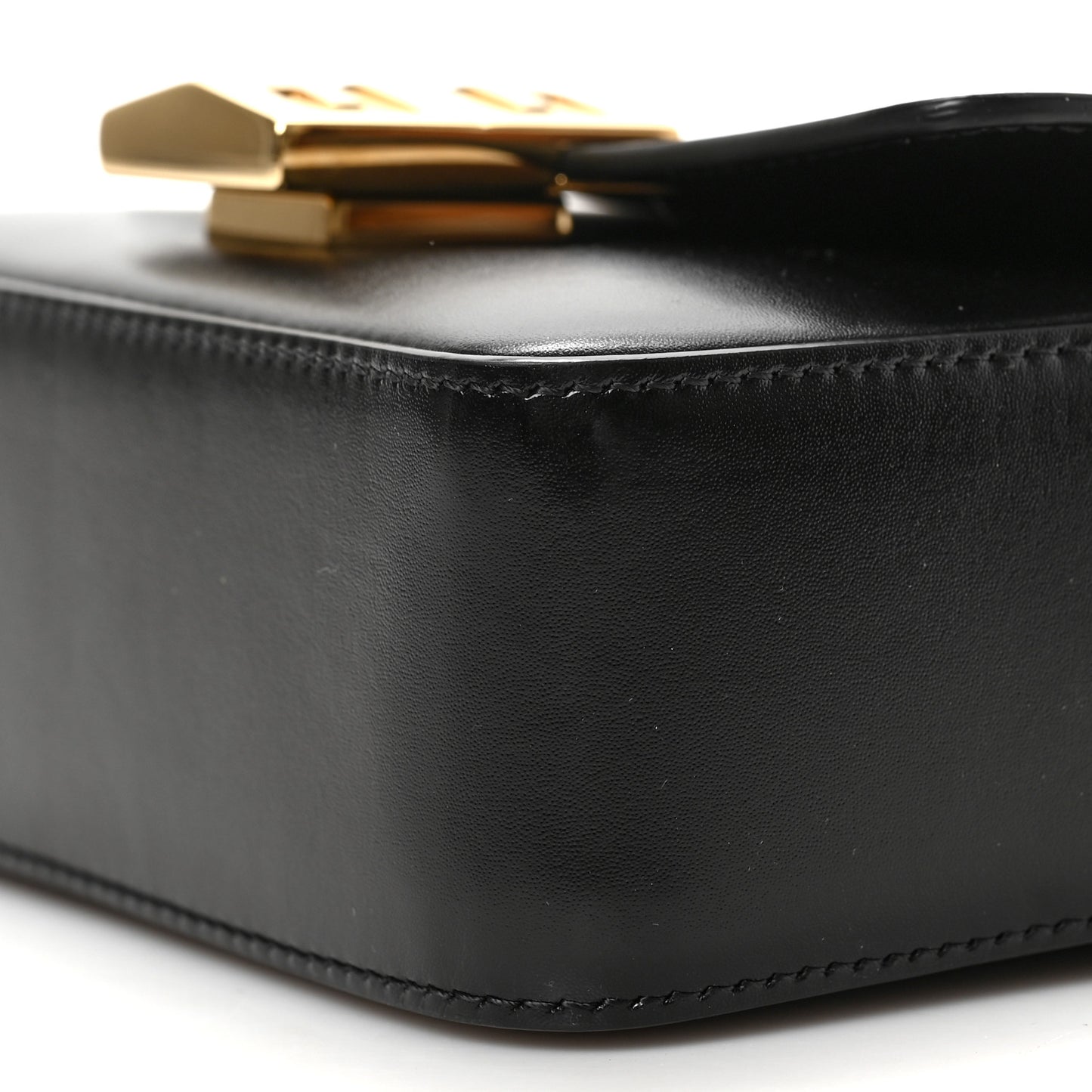 Box Calfskin Small 4G Cube Chain Shoulder Bag Black