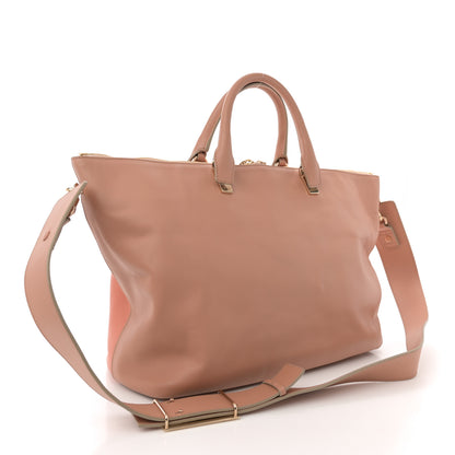 Chloe Smooth Calfskin Large Baylee Tote Beige Pink 3 of 20