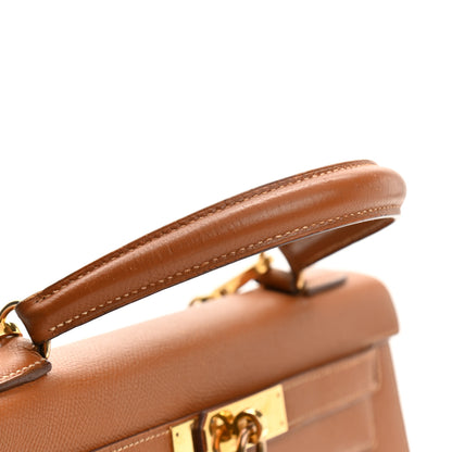 Hermes Courchevel Kelly Sellier 28 Gold 25 of 26