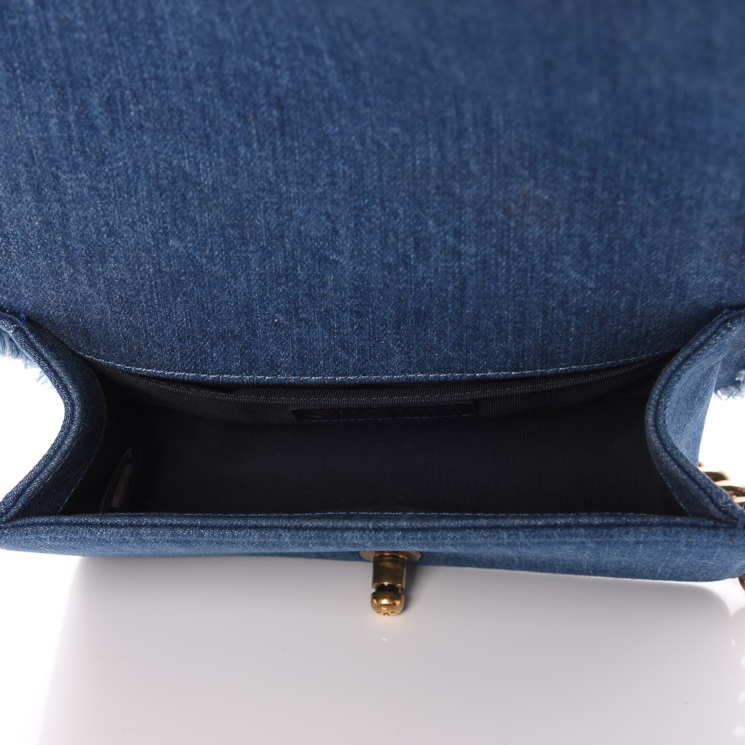 Chanel Denim Patchwork Small Boy Flap Blue 5 of 8